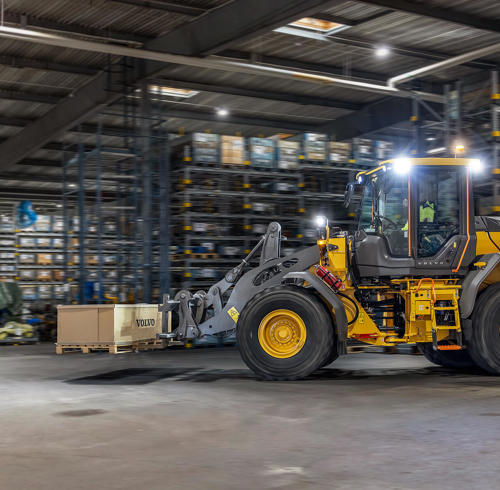 Swecon presenterar nya Volvo L90 Electric