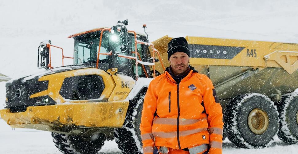 Volvo dumprar A45 i K&uuml;tai, &Ouml;sterrike