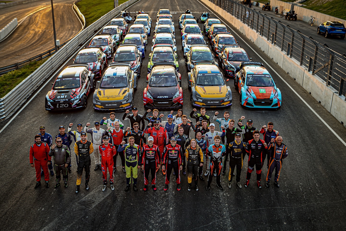 Startf&auml;ltet i World RX, Euro RX1 och Euro RX3 2025.