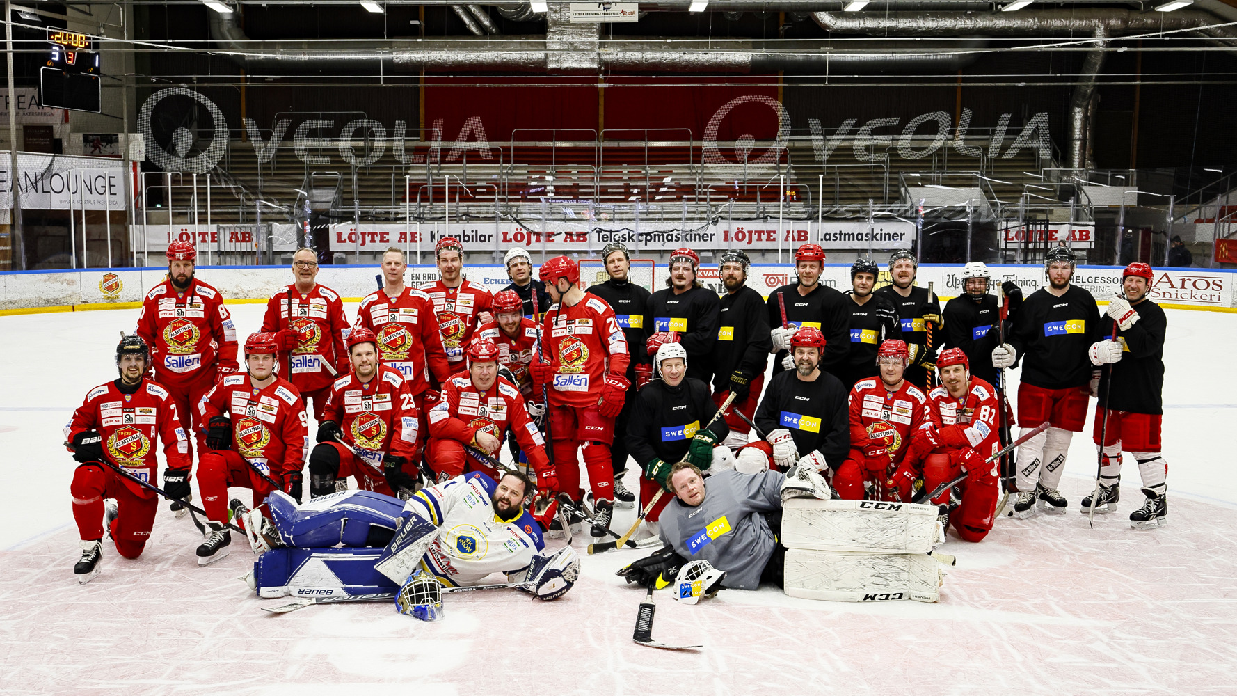 Swecon m&ouml;tte L&ouml;jte i ishockey