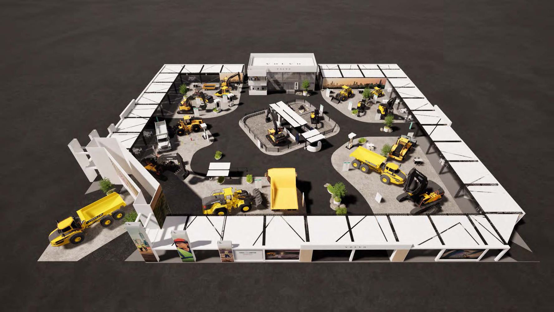 CONEXPO 2026 - Volvo Construction Equipments monter i Las Vegas den 3-7 mars.