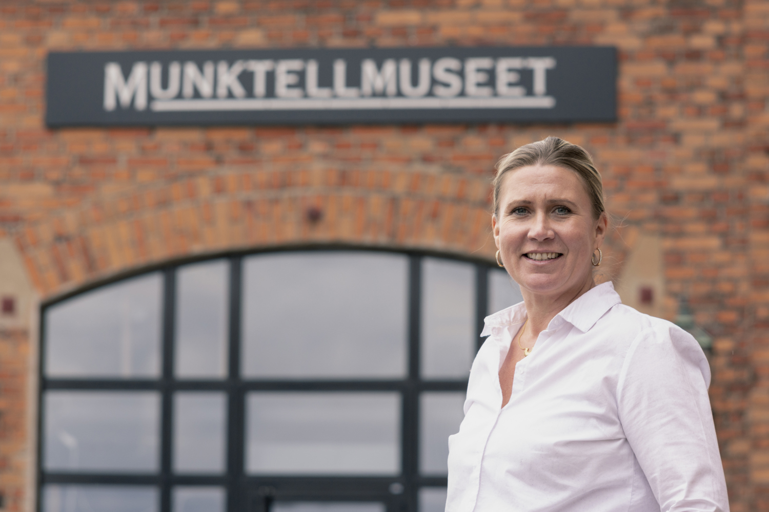 Jannicke Serneberg &auml;r chef f&ouml;r b&aring;de Munktellmuseet och den nya innovationscentret MUNKTELLS. i Eskilstuna