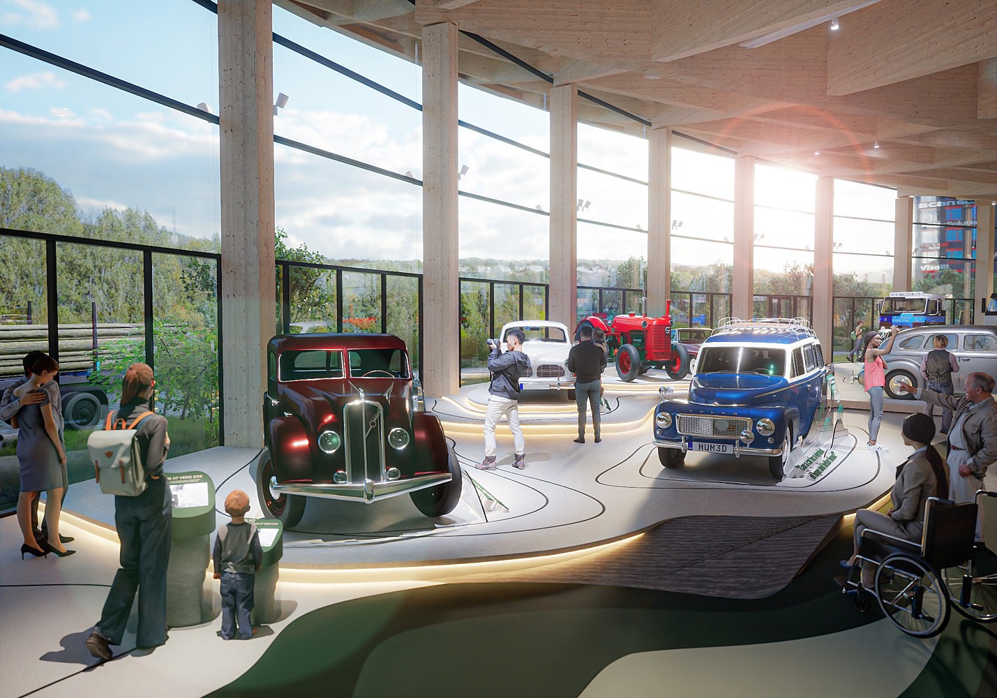 World of Volvo - utst&auml;llning fordon i G&ouml;teborg