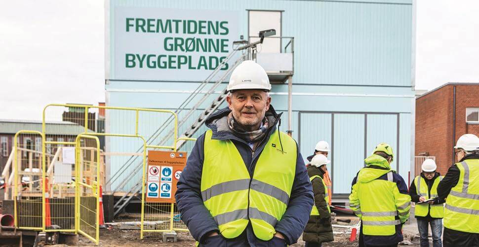 Lars Overgaard s&auml;ger: &rdquo;Vi hj&auml;lper branschen att p&aring;skynda den gr&ouml;na omst&auml;llningen&rdquo;.