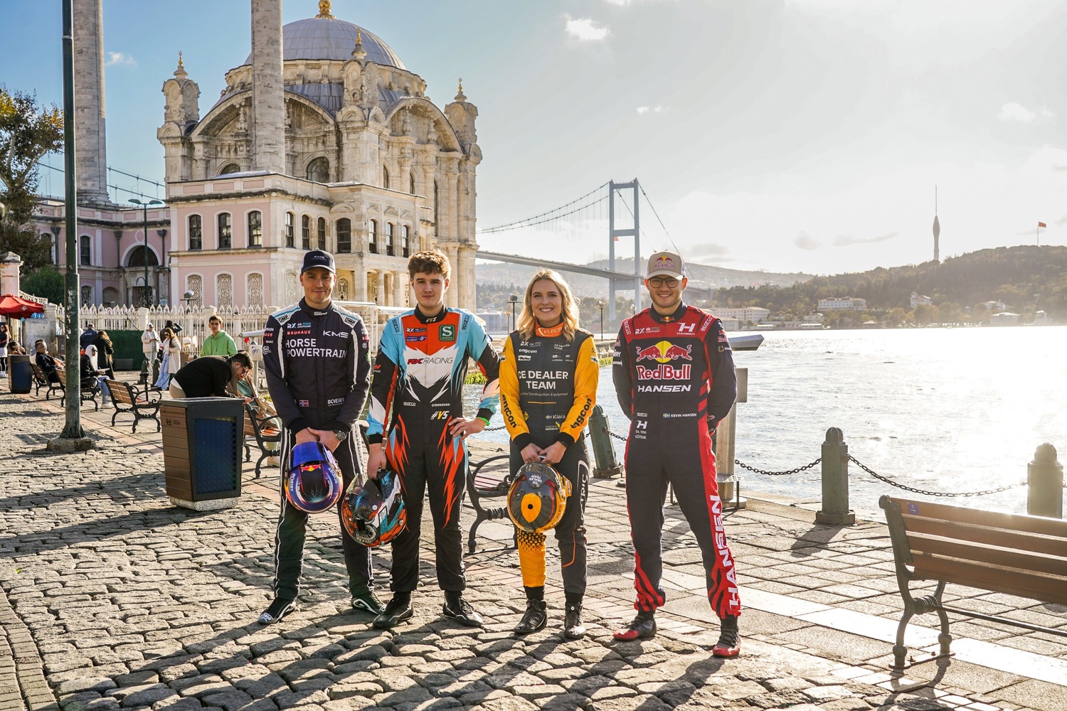 N&aring;gra av f&ouml;rarna som t&auml;vlar under World RX of Turkiye 2024