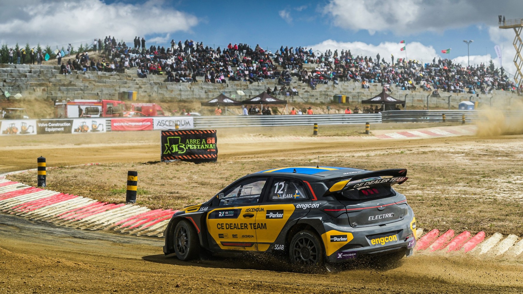 Klara Andersson i FIA World RX of Portugal