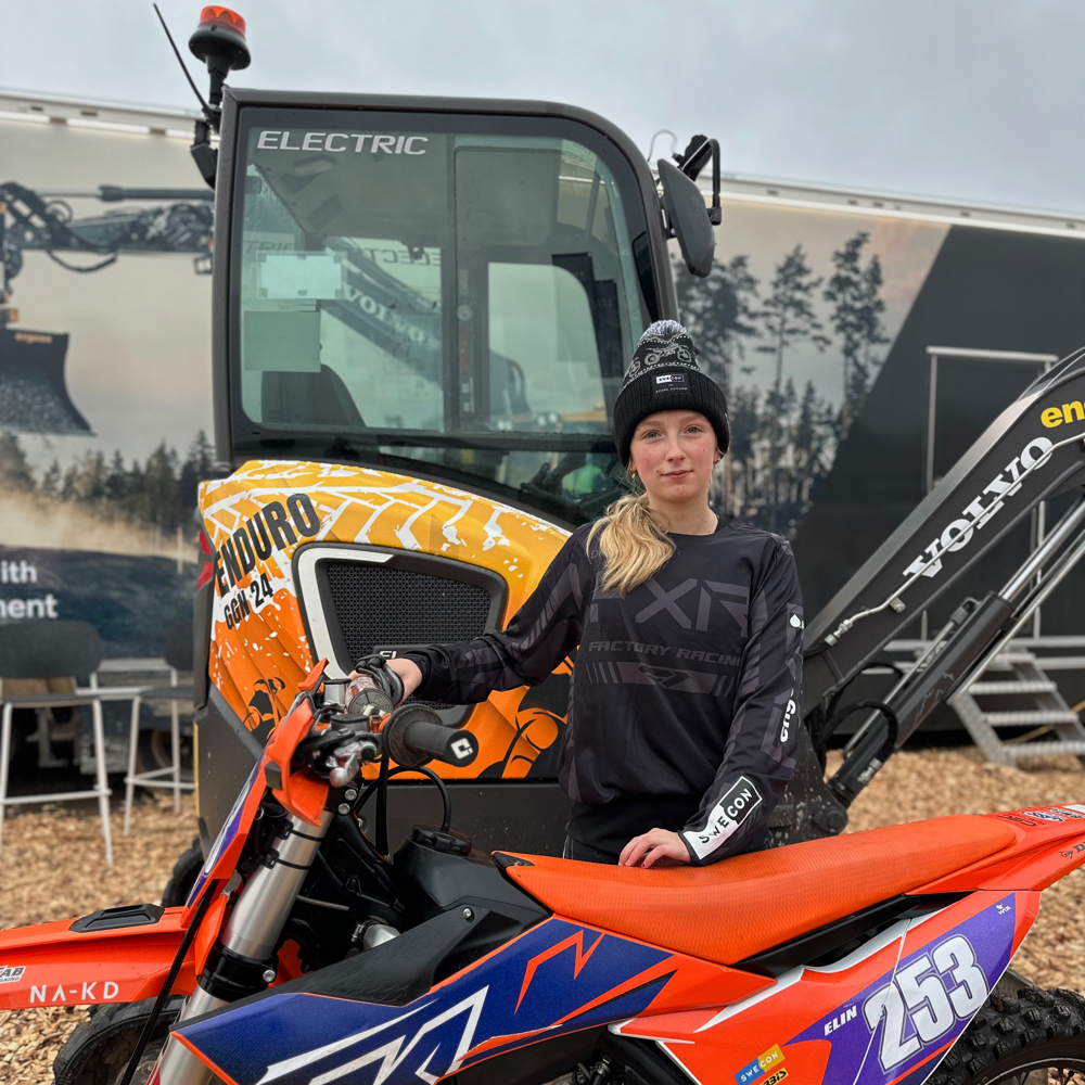 Elin Hansson p&aring; Gotland Grand National 2024