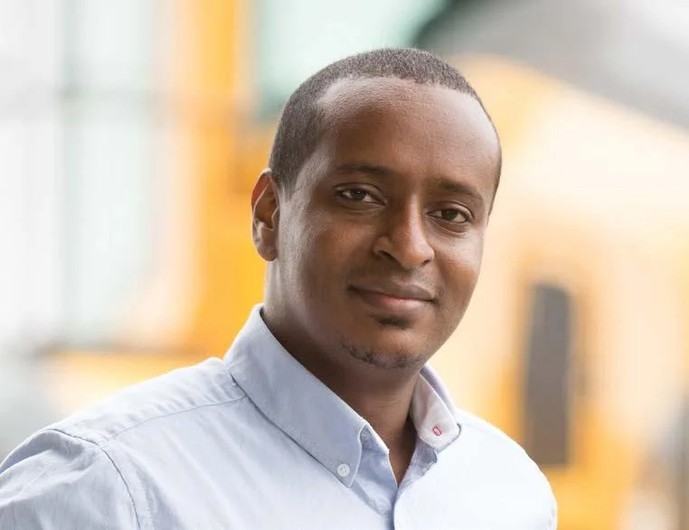Anteneh Gebremeskel, produktchef GPE p&aring; Volvo Construction Equipment.