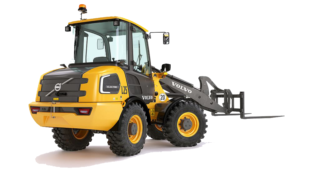 Volvo L25 Electric p&aring; Gotland Grand National