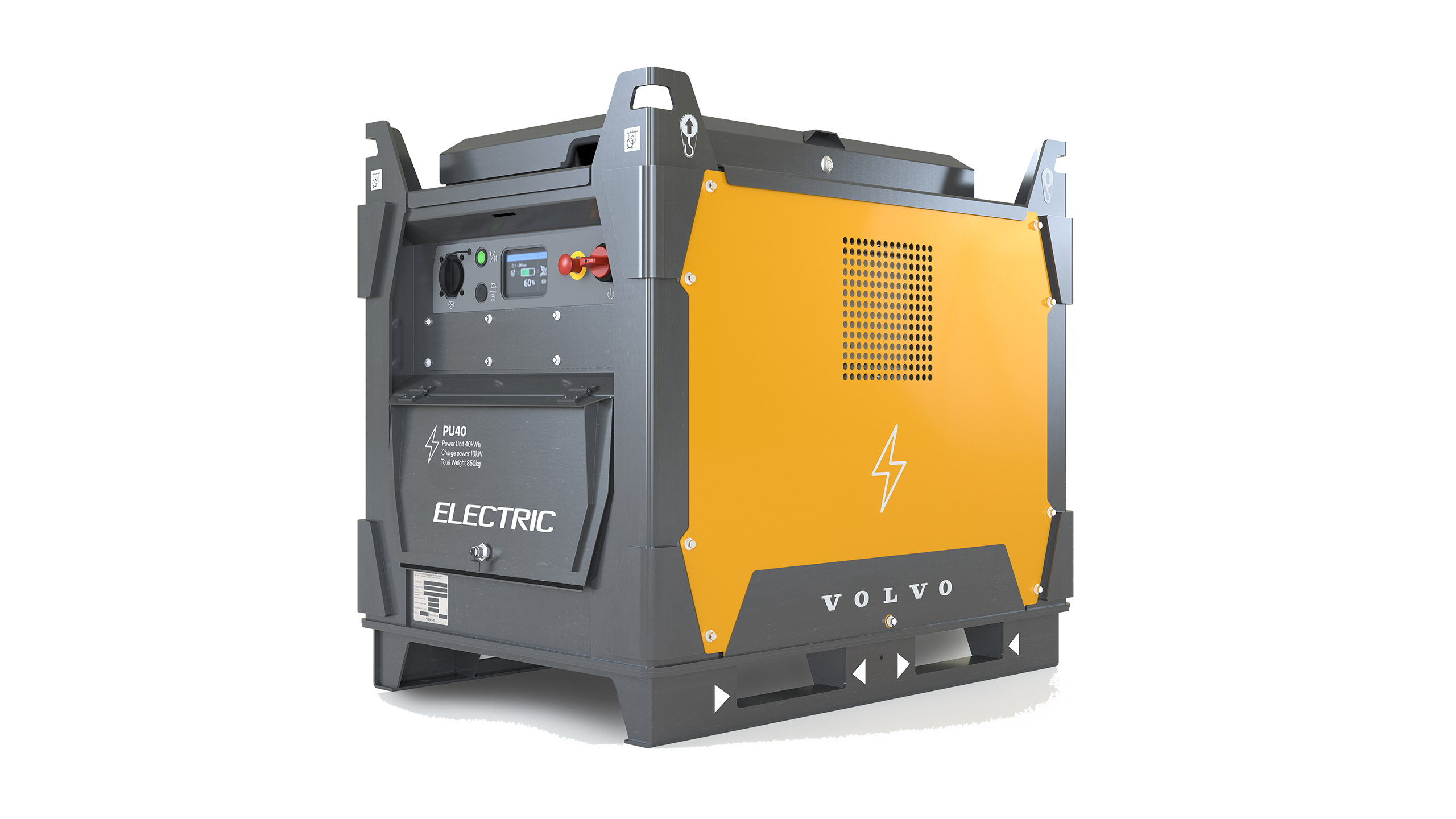 Volvo PU40 batterienergilager - BESS