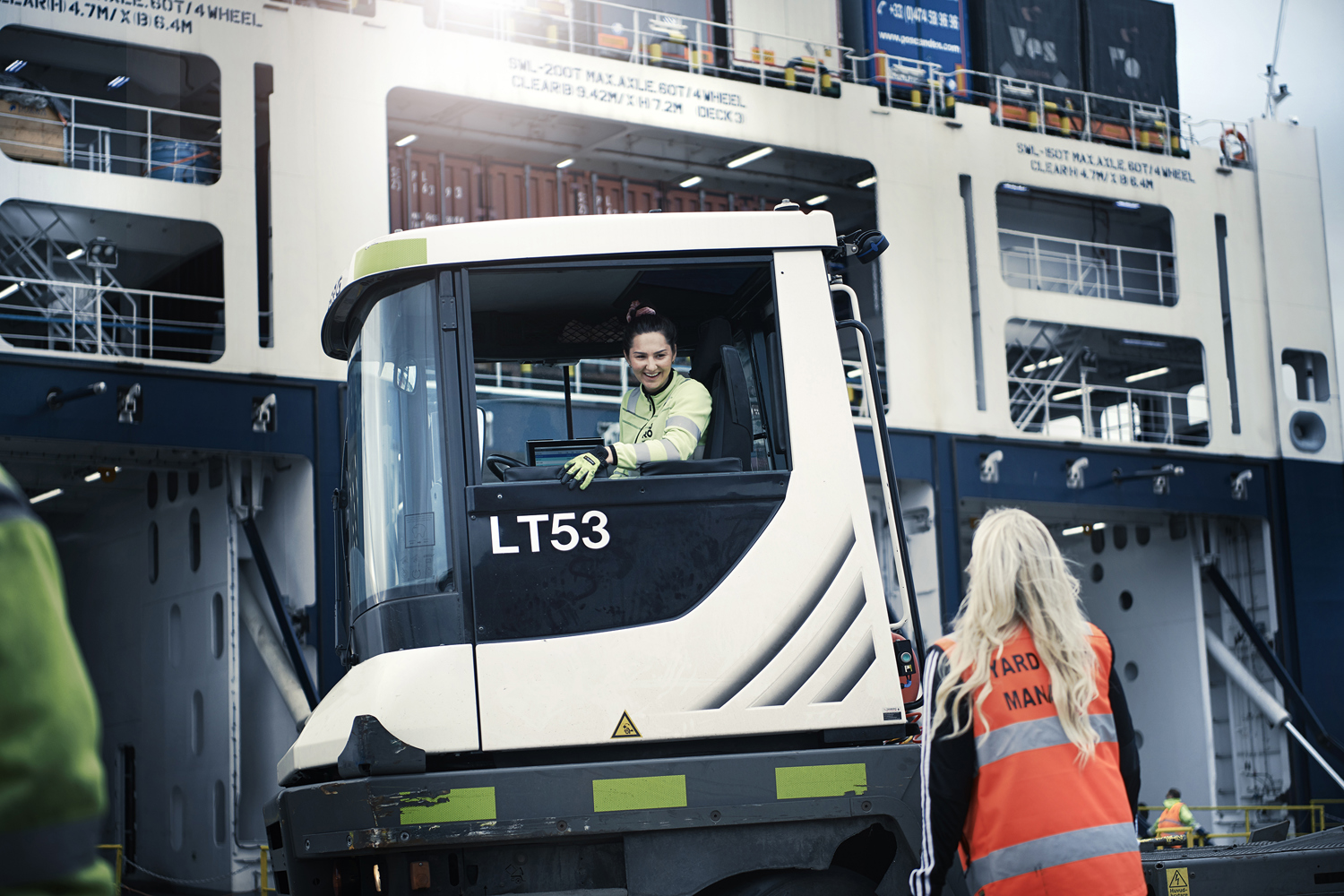 G&ouml;teborgs RoRo-terminal har n&aring;tt en miljon driftstimmar p&aring; HVO